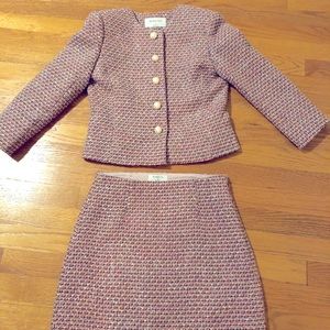 Aritzia babaton tweed suit set